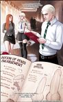 Extra Lesson. Bondage comic with Ginny Weasley [Aroma Sensei]