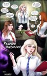 Extra Lesson. Bondage comic with Ginny Weasley [Aroma Sensei]